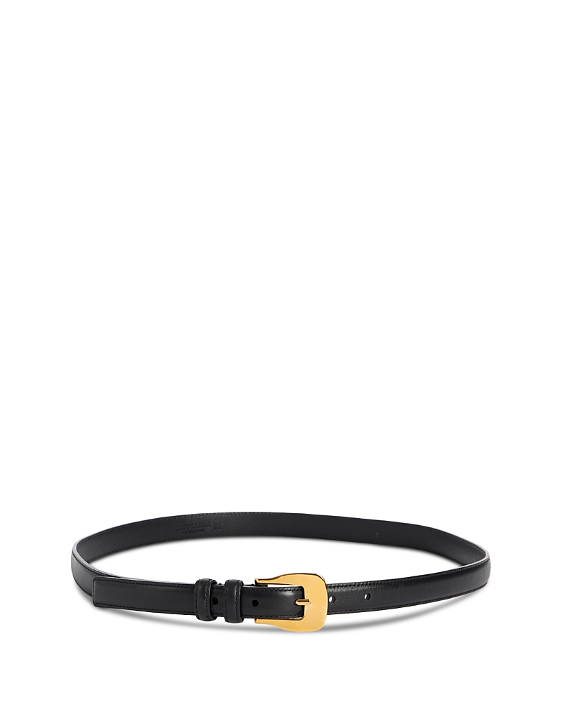 Altuzarra Women's Square Buckle Leather Belt