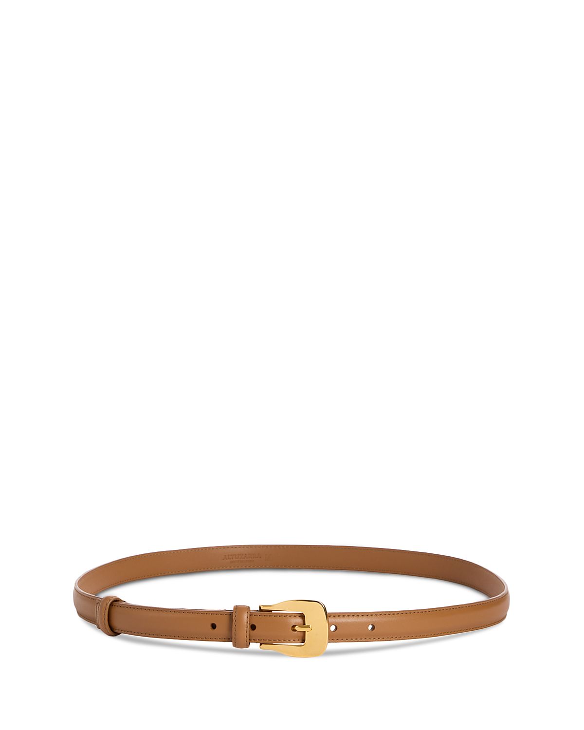 Altuzarra Women's Square Buckle Leather Belt