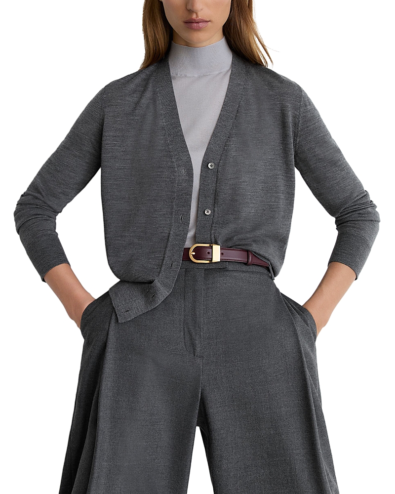 Reiss Simi Merino Wool Cardigan