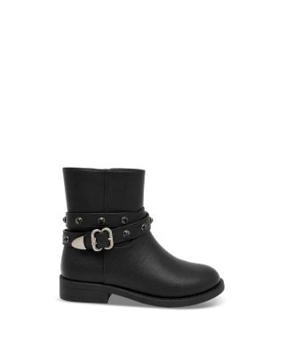 Girls' Rider Stones Studded Moto Boots – Little Kid, Big Kid