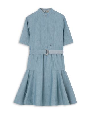 Denim Belted Dress
