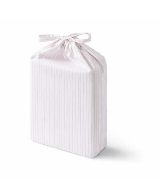  Golden Stripe Duvet Cover Set 3 Piece Set in Pouch, Crib or Toddler Bed