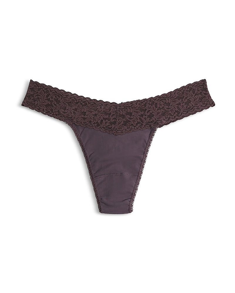 Hanky Panky Cotton with a Conscience Original-Rise Thong · OS