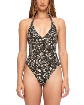 Halter One Piece Swimsuit