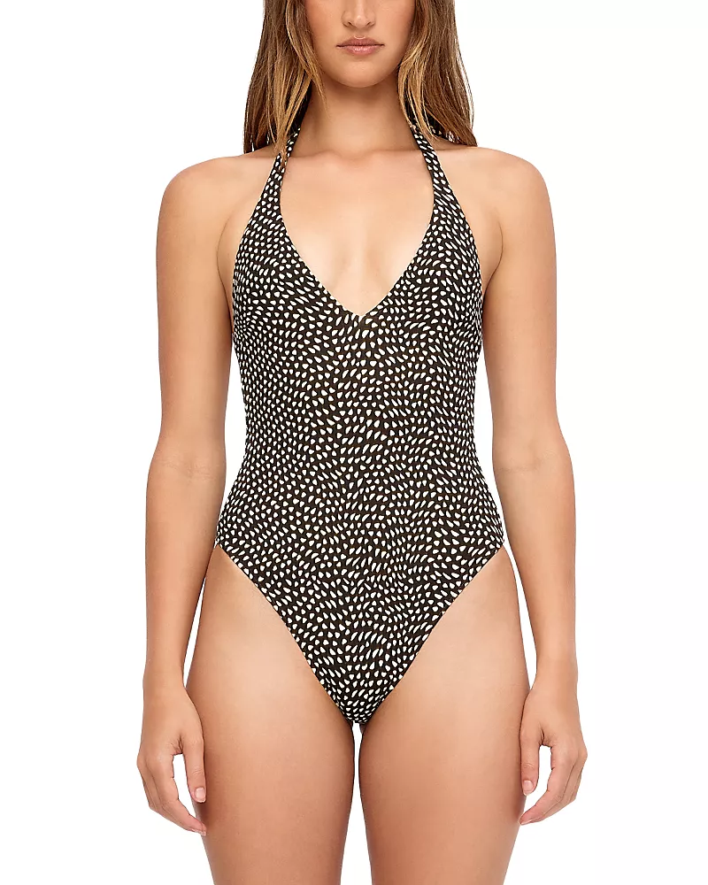 Zulu & Zephyr Halter One Piece Swimsuit