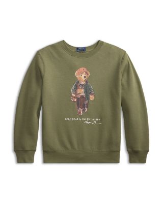 Boys' Polo Bear Fleece Sweatshirt - Little Kid, Big Kid