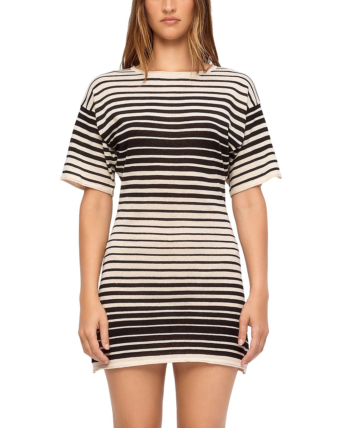 Zulu & Zephyr Ramie Mini Dress Swim Cover-Up