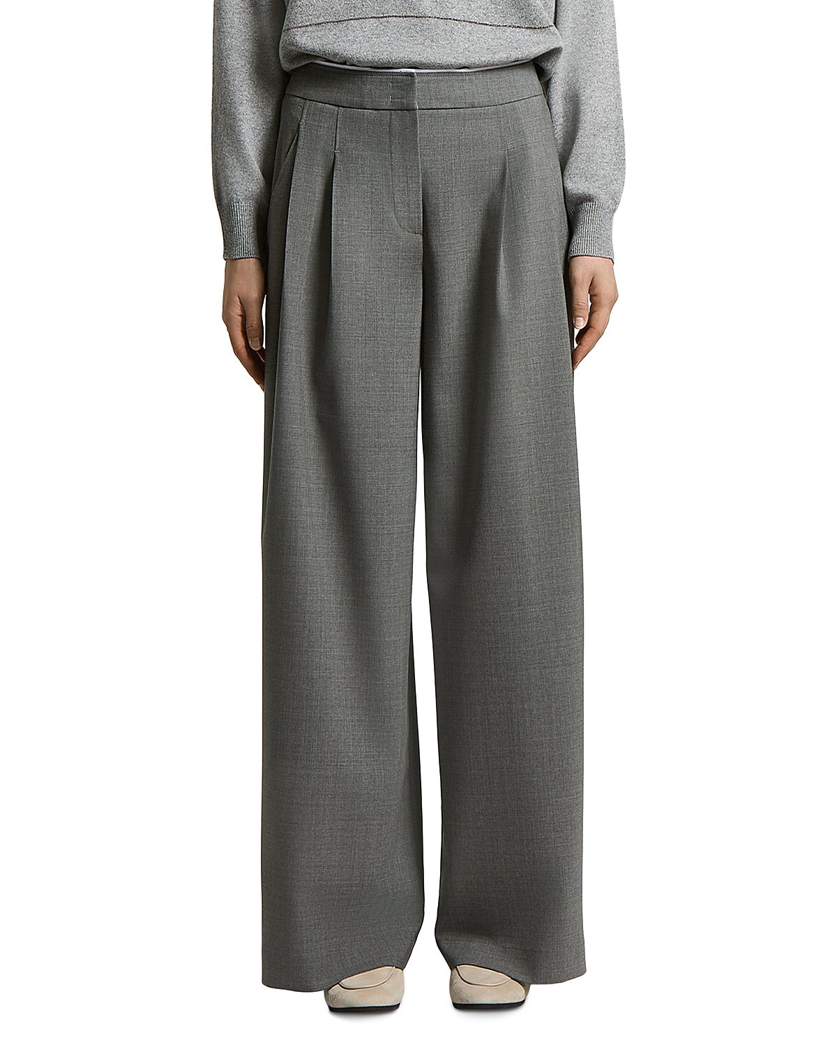 Peserico Woman Pants with Double Pleat