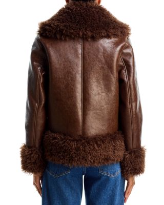 Penny Lane Faux Fur Jacket - thumbnail 4