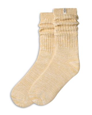 Rib Knit Crew Socks
