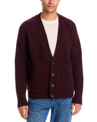 Lambs Wool V-Neck Cardigan