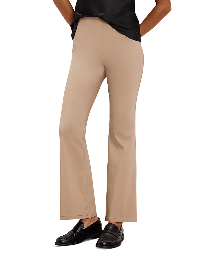 Nic + Zoe Nic+zoe Berkeley Wonderstretch Bootcut Pants In Malt