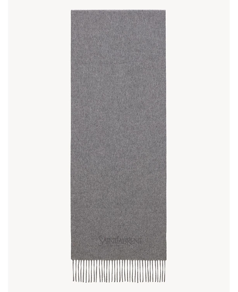 Saint Laurent Emboidered Scarf · OS