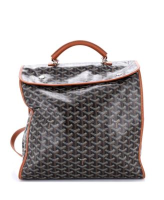   Saint Leger Briefcase Backpack Coated Canvas