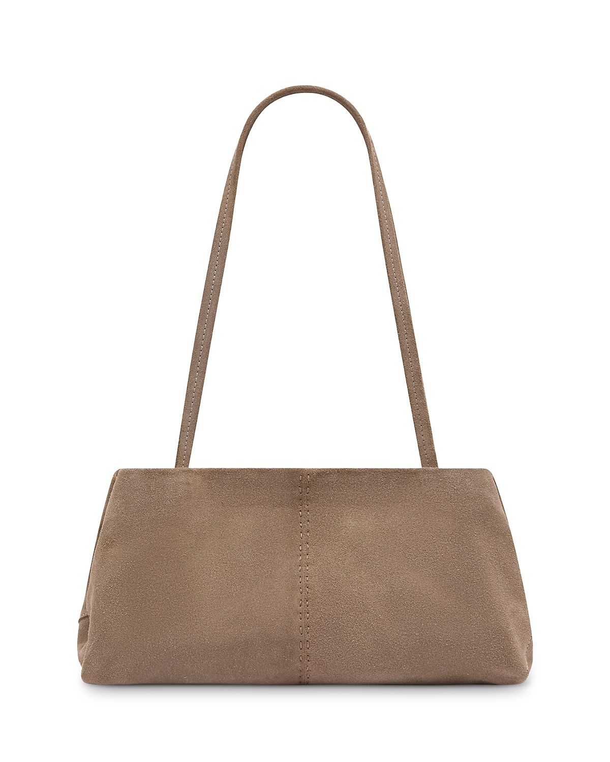 St. Agni Origami Medium Suede Shoulder Bag