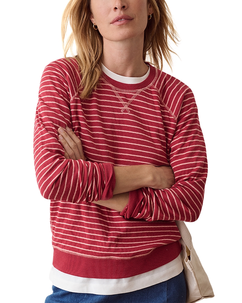 Marine Layer Reversible Raglan Sleeve Crewneck Tee
