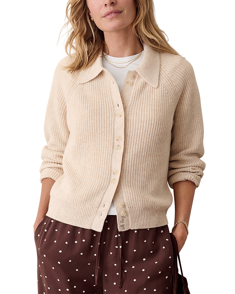 Marine Layer Parker Collared Long Sleeve Cardigan