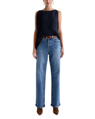 Bille High Rise Straight Jeans in Echo - thumbnail 2