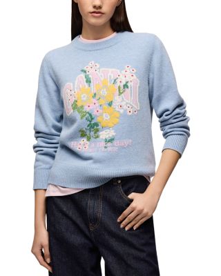 Flower Logo Crewneck Sweater
