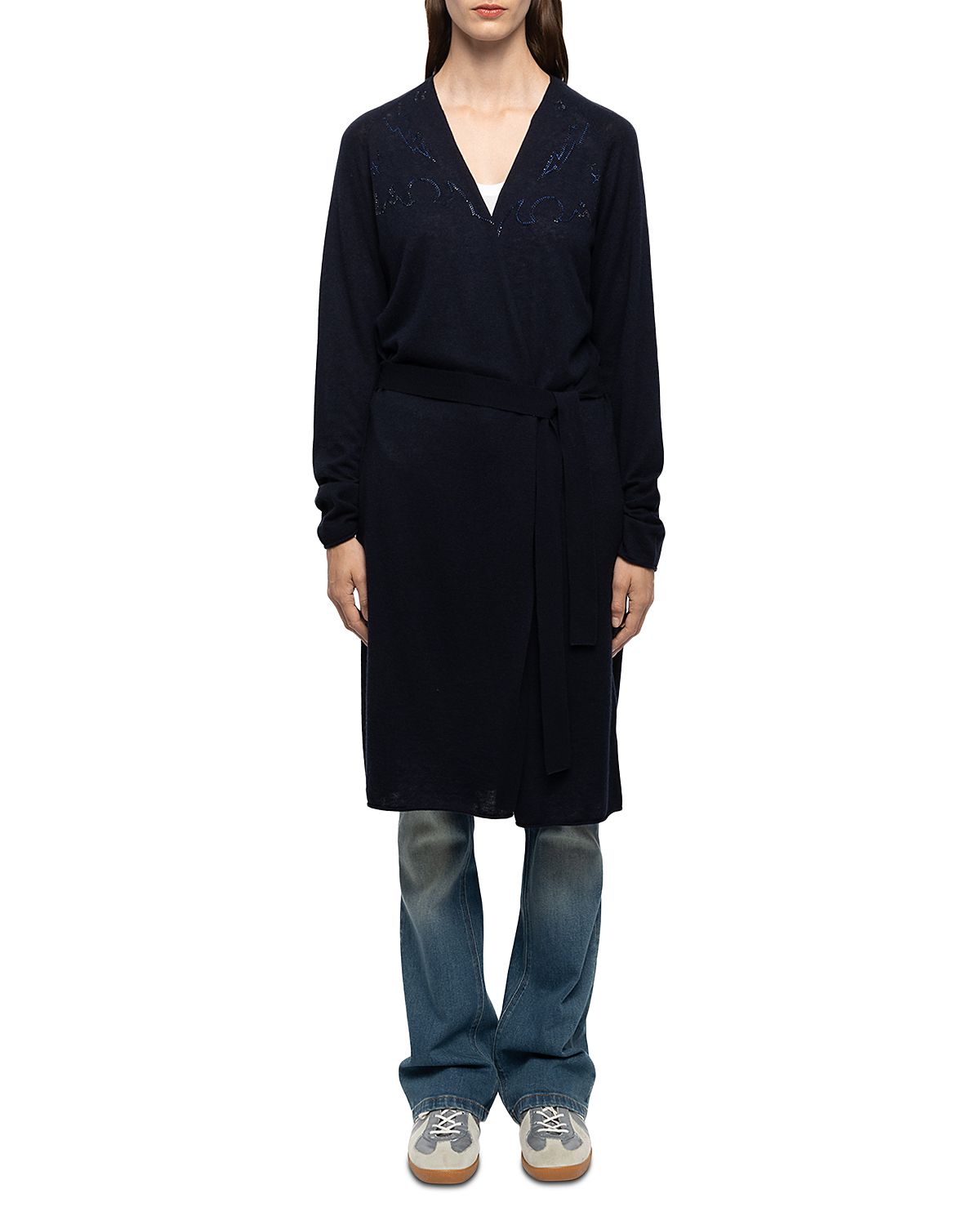 Zadig & Voltaire Daffyz Cp Multistrss Cashmere Sweater
