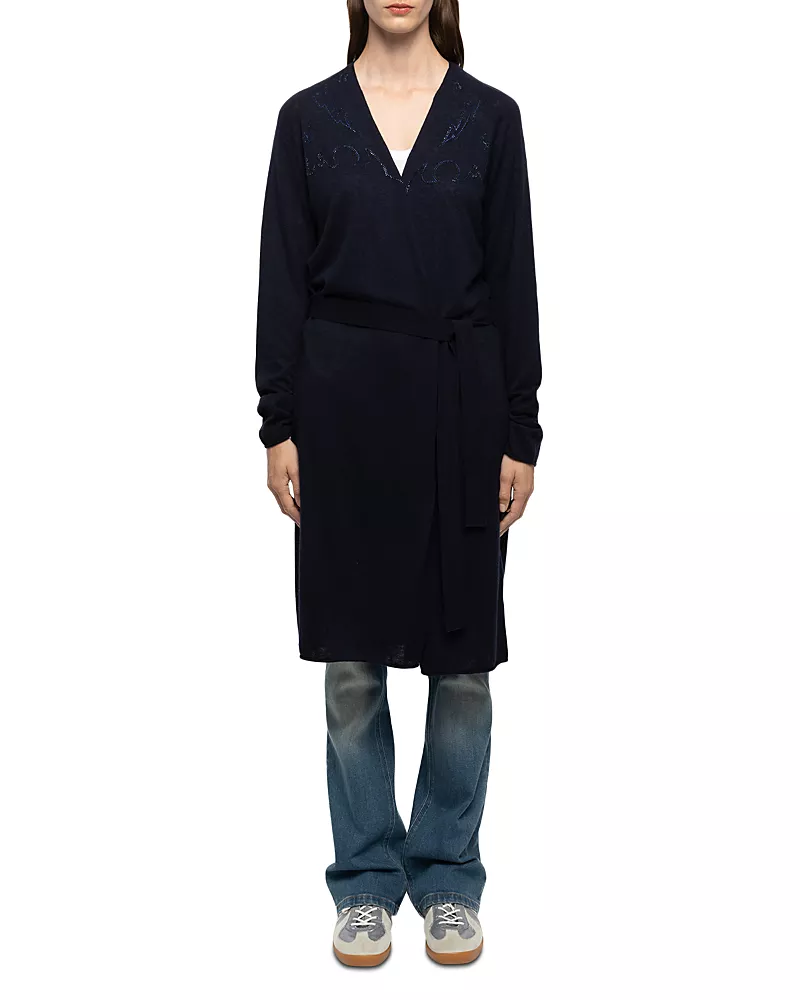 Zadig & Voltaire Daffyz Cp Multistrss Cashmere Sweater