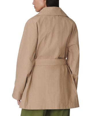 Celina Cotton Blend Belted Jacket - thumbnail 6