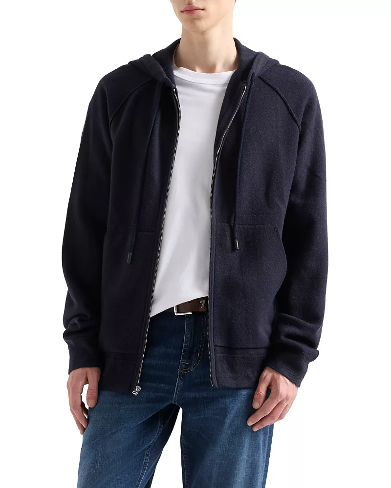 7 For All Mankind Zipper Hoodie