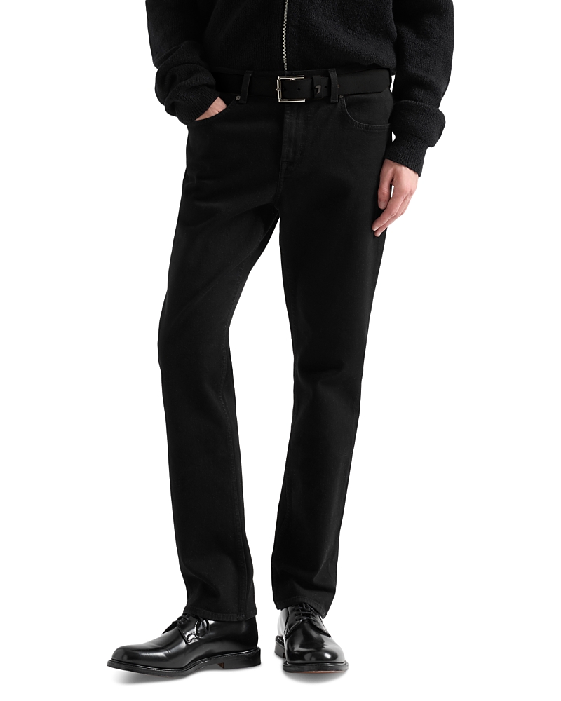 7 For All Mankind The Straight 32 Relaxed Fit Jeans in Midnight Abyss