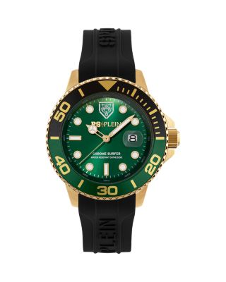 Chrome Surfer Watch, 43mm