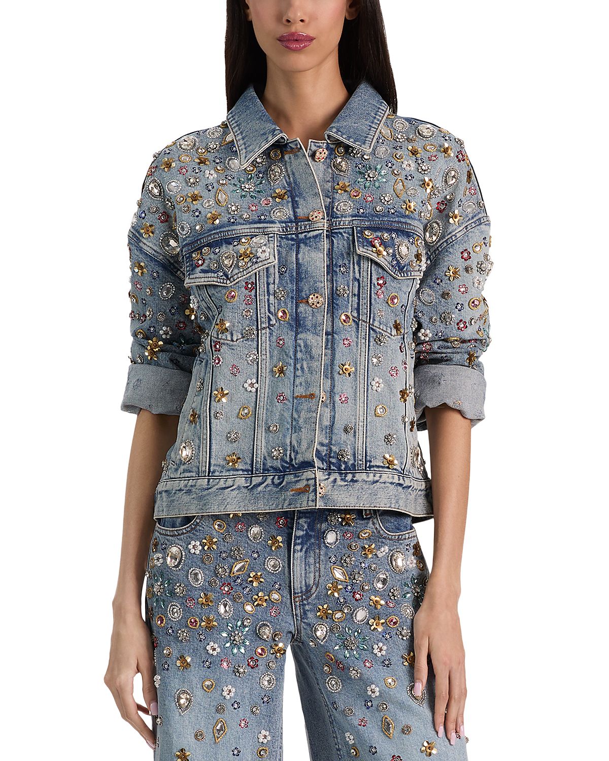 Alice and Olivia Jesse Embellished Over