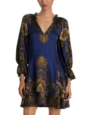 Joanne Double Handkerchief Short Dress