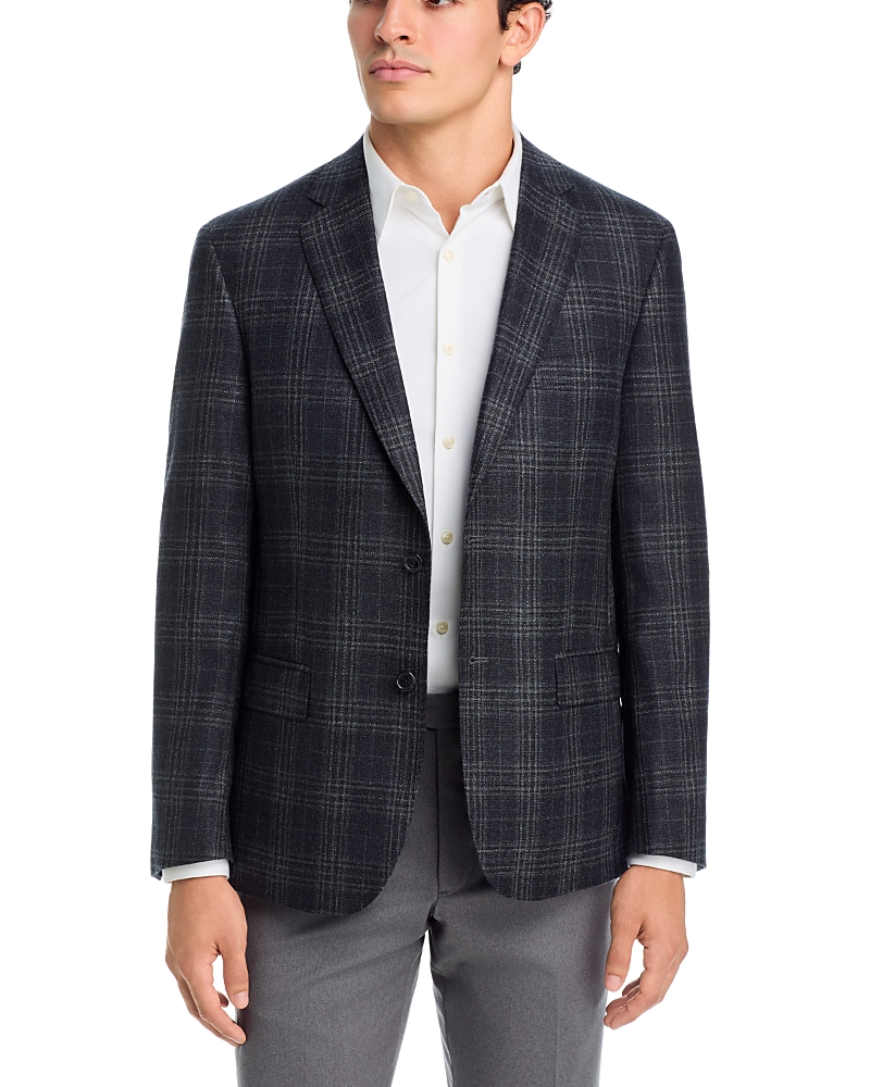 The Men's Store at Bloomingdale's Classic Flannel Plaid Wool Jacket