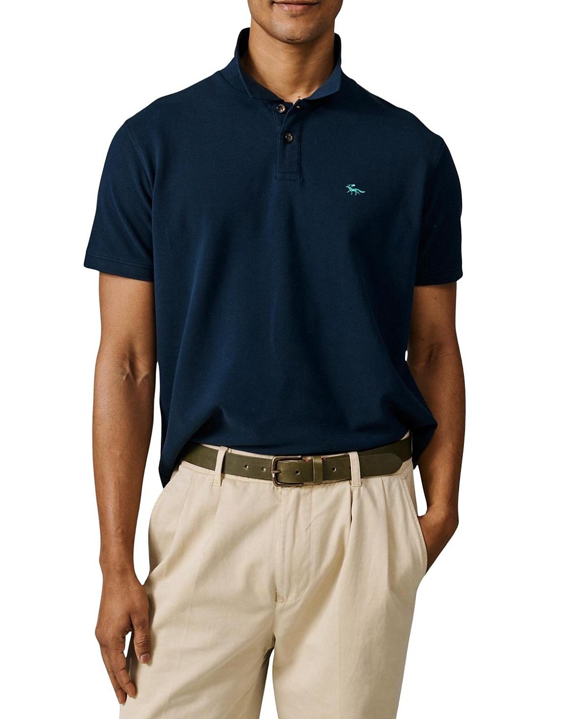 Aubin Lusby Short Sleeve Pique Polo Shirt