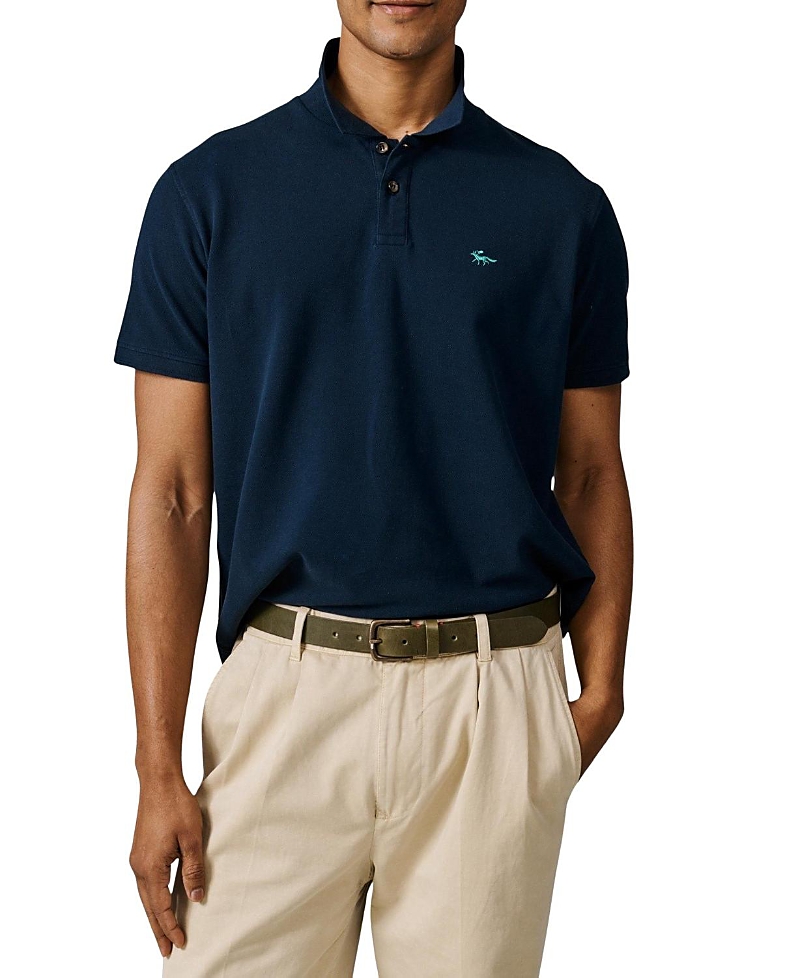 Aubin Lusby Short Sleeve Pique Polo Shirt