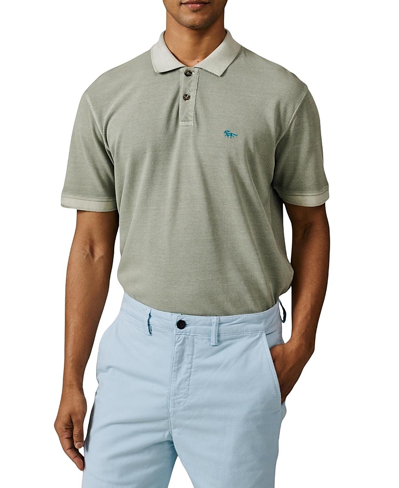 Aubin Lusby Short Sleeve Pique Polo Shirt