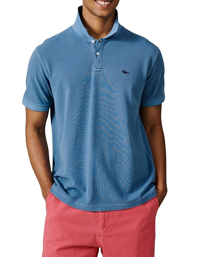 Aubin Lusby Short Sleeve Pique Polo Shirt