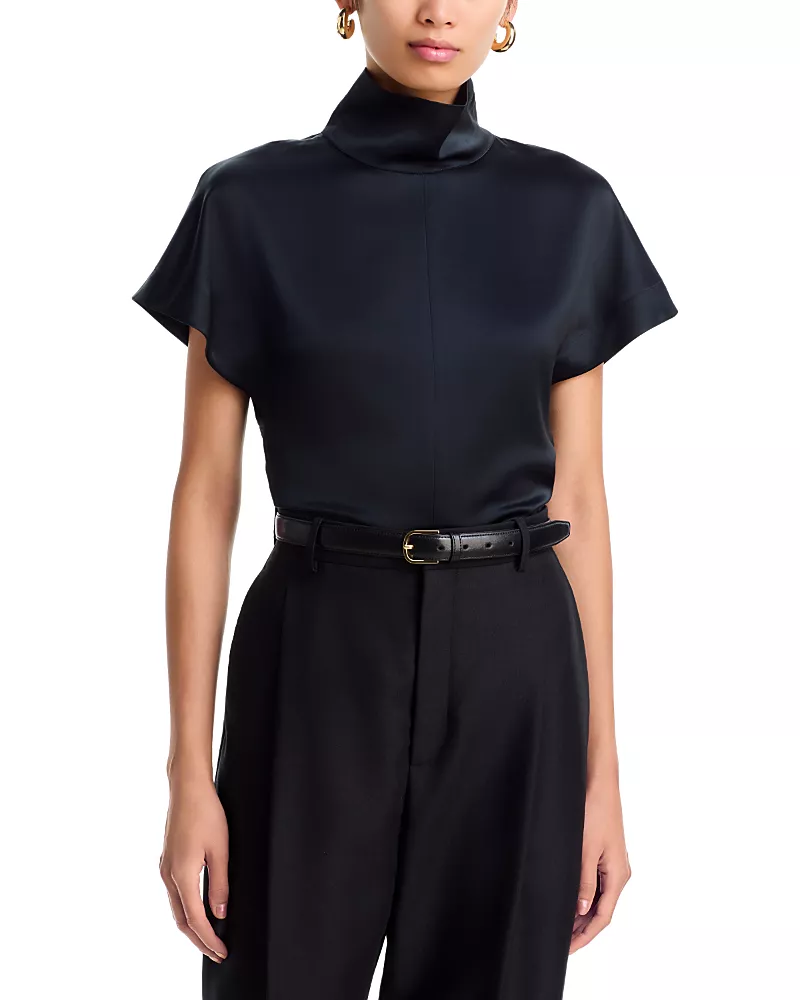 Anine Bing Samson Satin Top