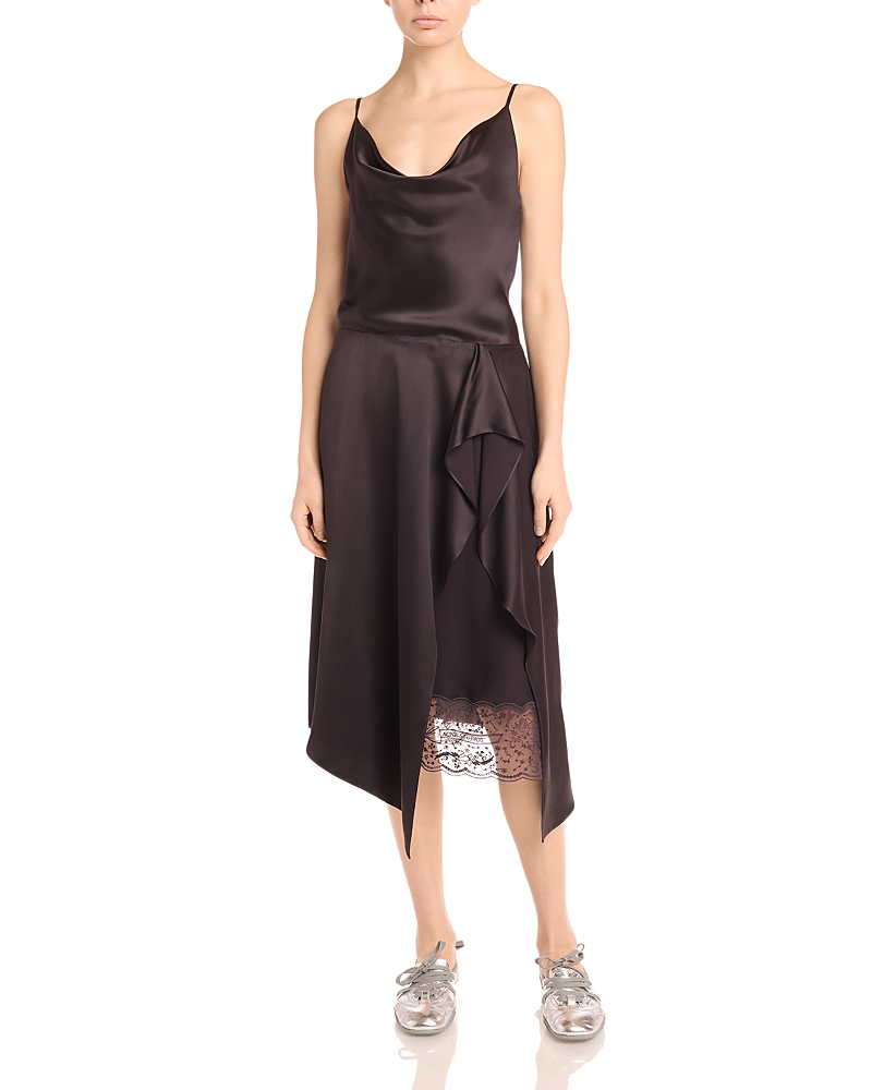 Acne Studios Lace Trim Slip Dress