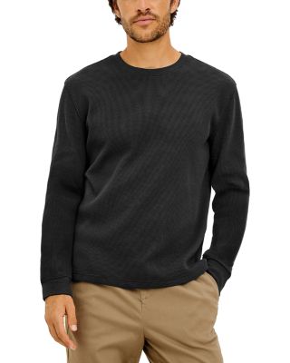 Smith Relaxed Thermal Knit Cotton Blend Shirt