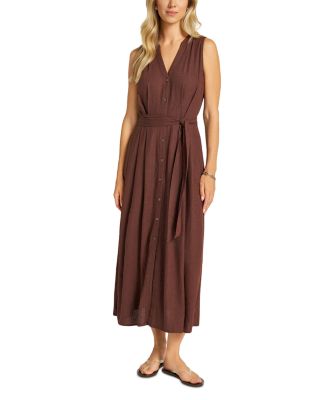 Nivara Sleeveless Belted Dress