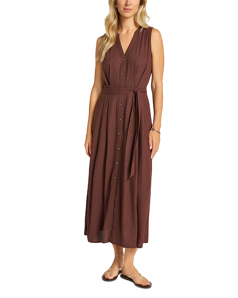 Matty M Nivara Sleeveless Belted Dress