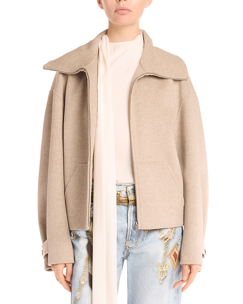 Acne Studios Wool Cashmere Zip Jacket