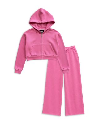 Girls' Tween Cody Crop Zip Hoodie & Cody Lounge Pants - Big Kid