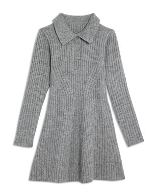 Girls' Poppaea Long Sleeved Sweater Dress, Big Kid - Exclusive