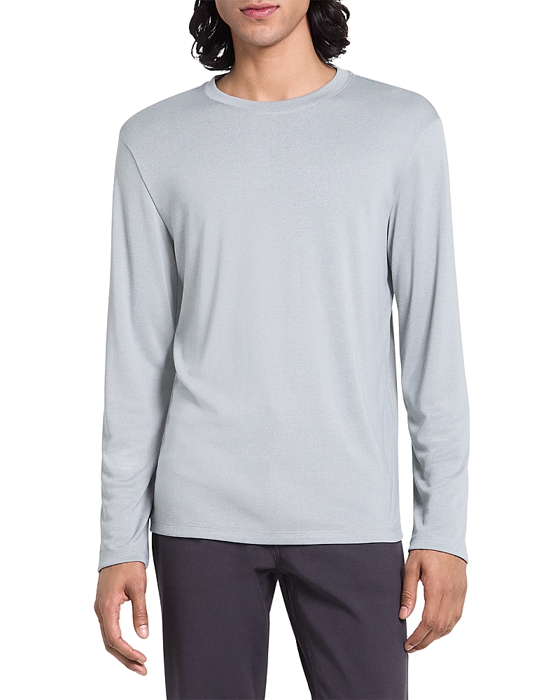 Theory Essential Relaxed Fit Long Sleeve in Anemone Milano