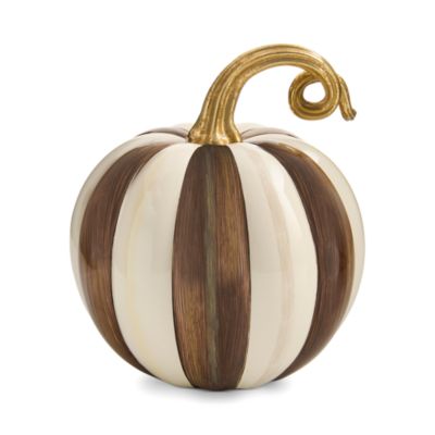 Chocolate Stripe Mini Pumpkin