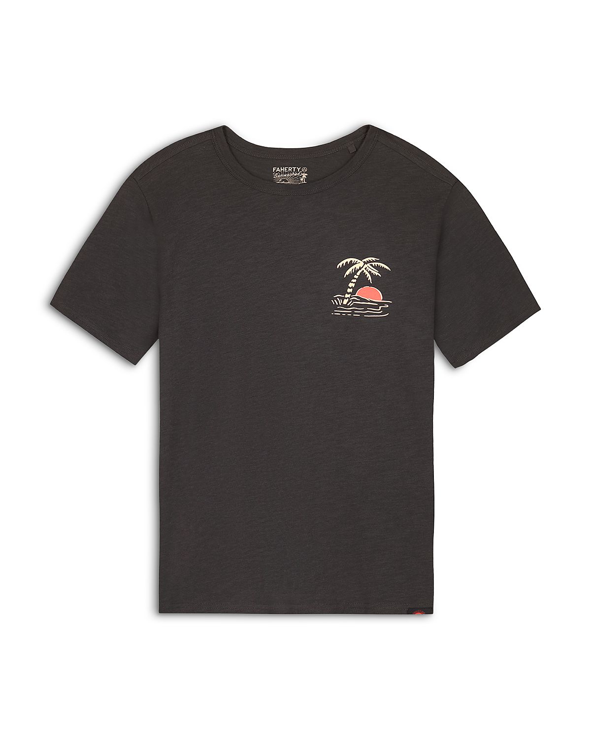 Faherty Boys' Graphic Sun and Wave Cotton Tee - Big Kid