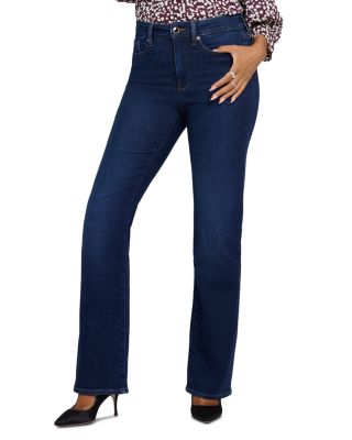 Brooklyn High Rise Bootcut Jeans in Halcyon