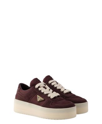 Women's Downtown Bold Re-Nylon And Suede Sneakers