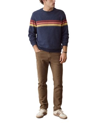 Five Pocket Flex Terry Slim Straight Pants